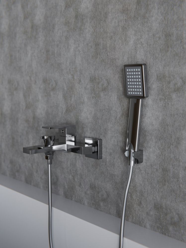 Смеситель для ванны Knotlor KN-22, хром