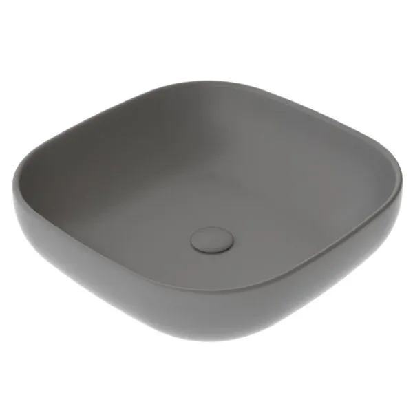 Раковина GSG Easy 45 квадратная, бетон матовый Раковина GSG Easy 45 квадратная, бетон матовый