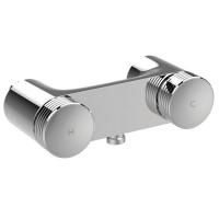 FIMA|Carlo Frattini Texture Collection Смеситель для душа внешнего монтажа, ручки "H", без накладок, цвет хром