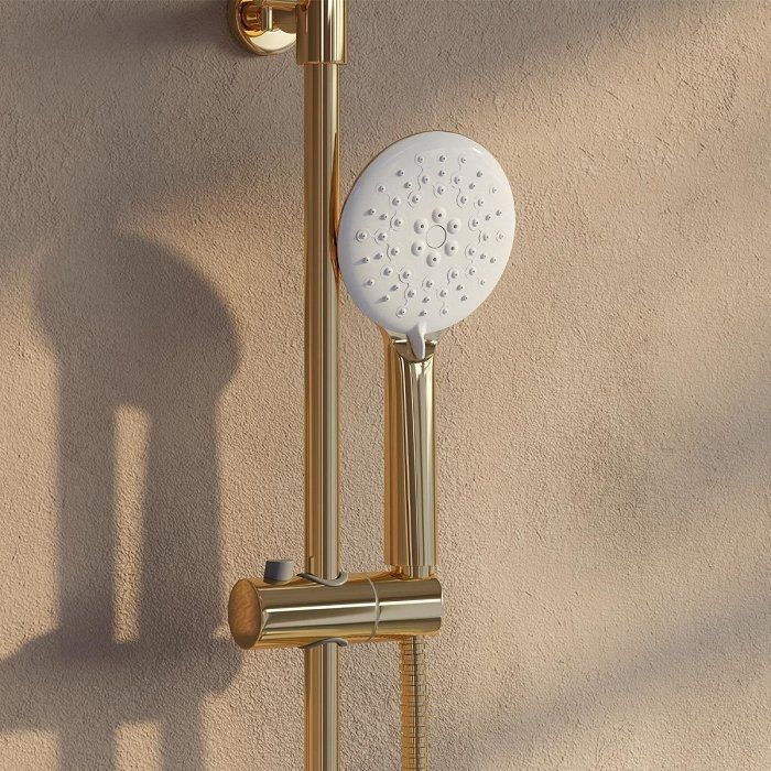 Душевая система Iddis Cloud CLOWG00i06 Желтое золото