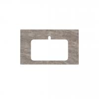 Спец.декоративное изделие для раковин, встраиваемых сверху 80 см Парнас пепельный лаппаированный