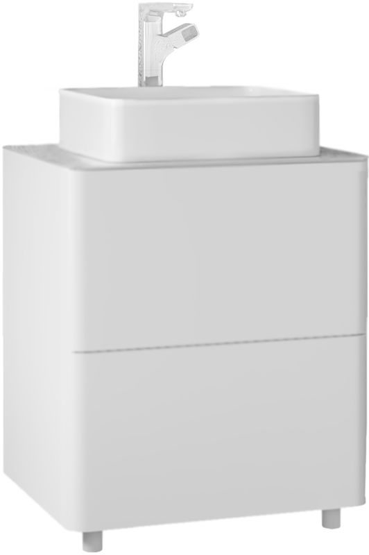 Тумба под раковину Raval Pure 65 Белая