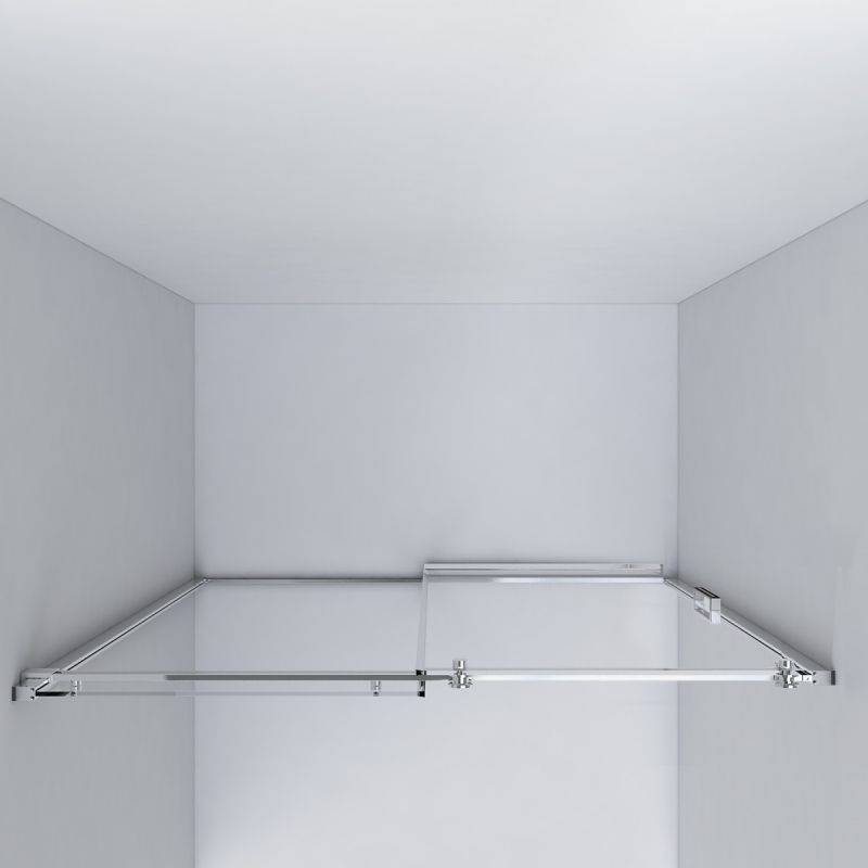 Душевая дверь Vincea Como VPS-1C130CL 130x195 профиль Хром стекло прозрачное, артикул VPS-1C130CL