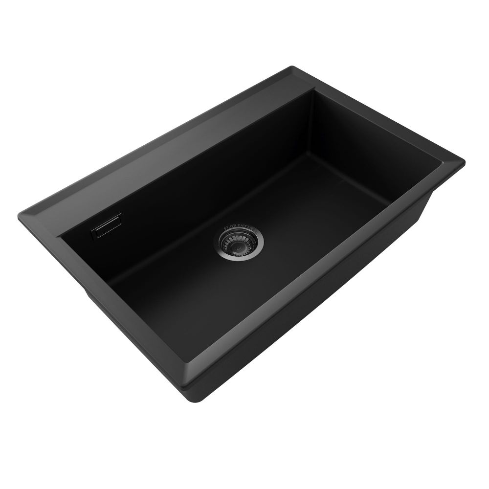 Кухонная мойка Florentina ТОСКАНА 17.050.E0770.302, антрацит, артикул 17.050.E0770.302