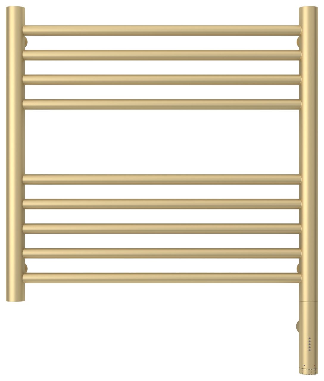 Полотенцесушитель электрический "БОГЕМА 3.0" прямая 500х500 / МЭМ правый (Матовая шампань)
