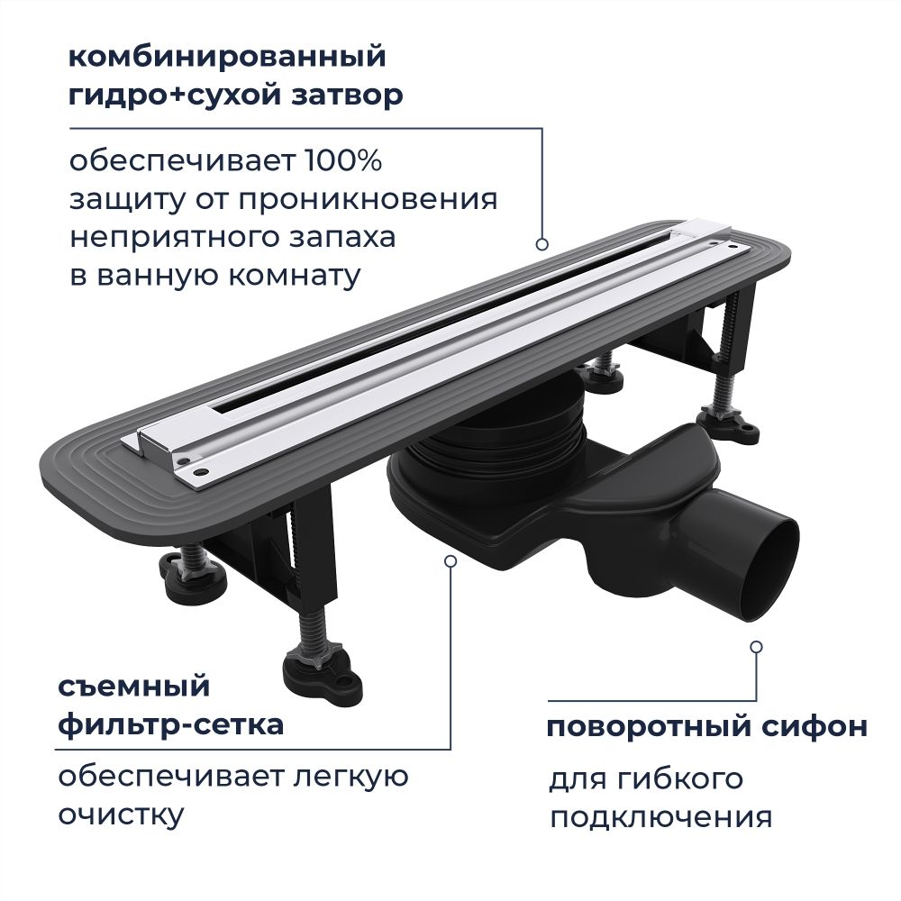 Душевой трап RGW SDR-56 (600)