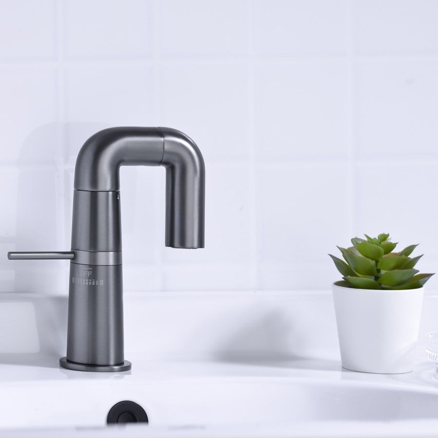 Смеситель для раковины Haiba HB10813-3, пепельный