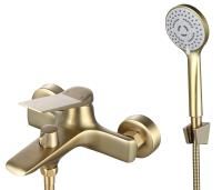 Смеситель Shanghai Gold для ванны, c акс., артикул: SHA54Gold