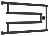 Полотенцесушитель водяной High-Tech model "G+" 320х650 (МУАР Темный Титан)