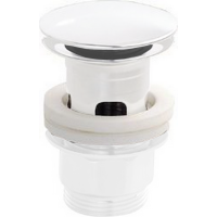 CISAL Донный клапан 1''1/4 для раковин, цвет белый