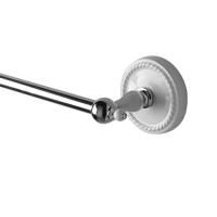 Devon DOROTHY полотенцедержатель настенный, 61см, держатели цвет: хром/белый