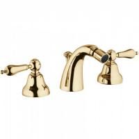 Bongio Capri Смеситель для биде на 3отв., цвет золото