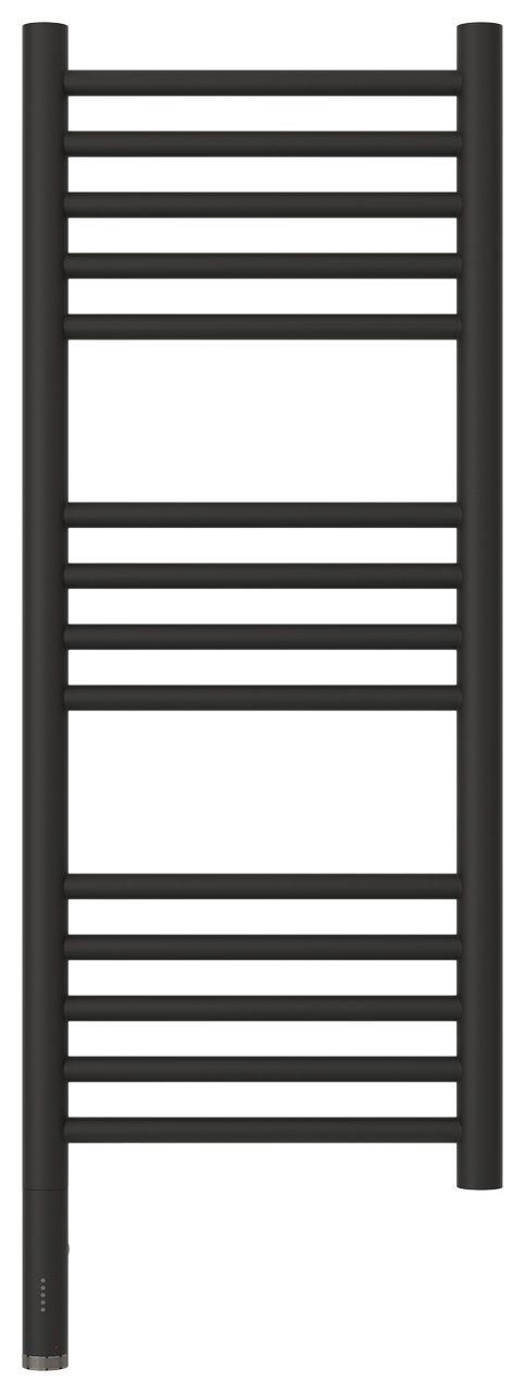 Полотенцесушитель электрический "БОГЕМА 3.0" прямая 800х300 / МЭМ левый (Тёмный титан муар)