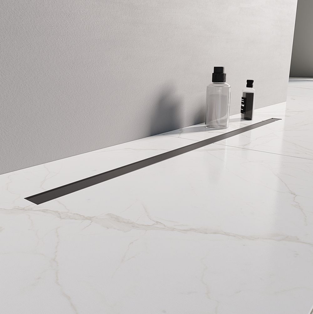 Душевой трап NEW TRENDY BLACK MAT 90 см OL-0079 (черный мат)