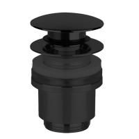 Gessi Донный клапан для раковины Stop&Go на 1 1/4", без слива-перелива, цвет Black XL