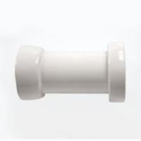 Devon Колено из керамики горизонтальное (max 336мм), для слива унитаза, цвет: белый