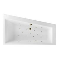 Ванна EXCELLENT Sfera Slim 170x100 (правая) "RELAX" (бронза)