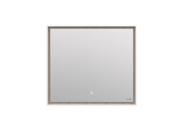 Зеркало Cersanit  LOUNA 80 с подсветкой прямоугольное универсальная белый (SP-LU-LOU80-Os)