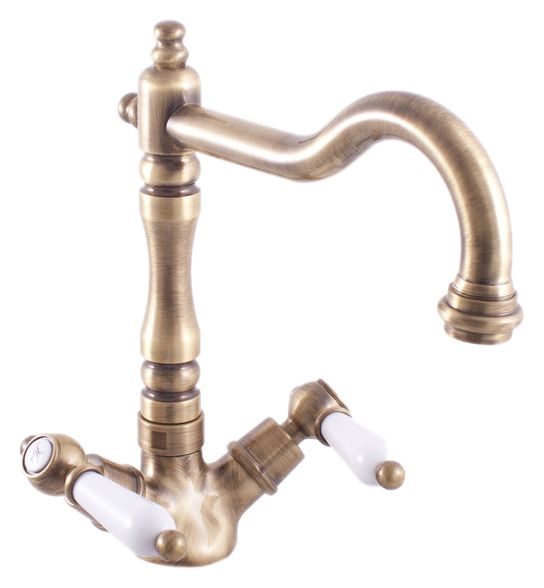 Смеситель для раковины Rav Slezak Morava retro MK521.5/8 хром