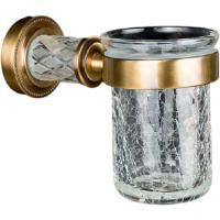 Стакан для зубных щеток MURANO CRYSTAL бронза _Комплект
