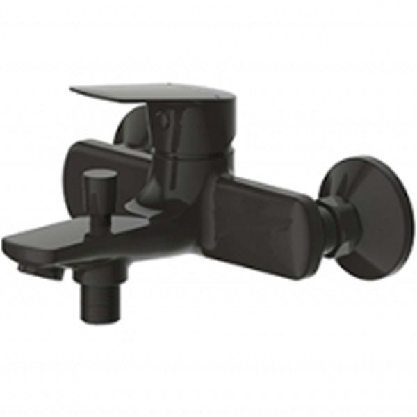 Смеситель для ванны Bravat Rhein F6429564BW-01-ENG Черный матовый