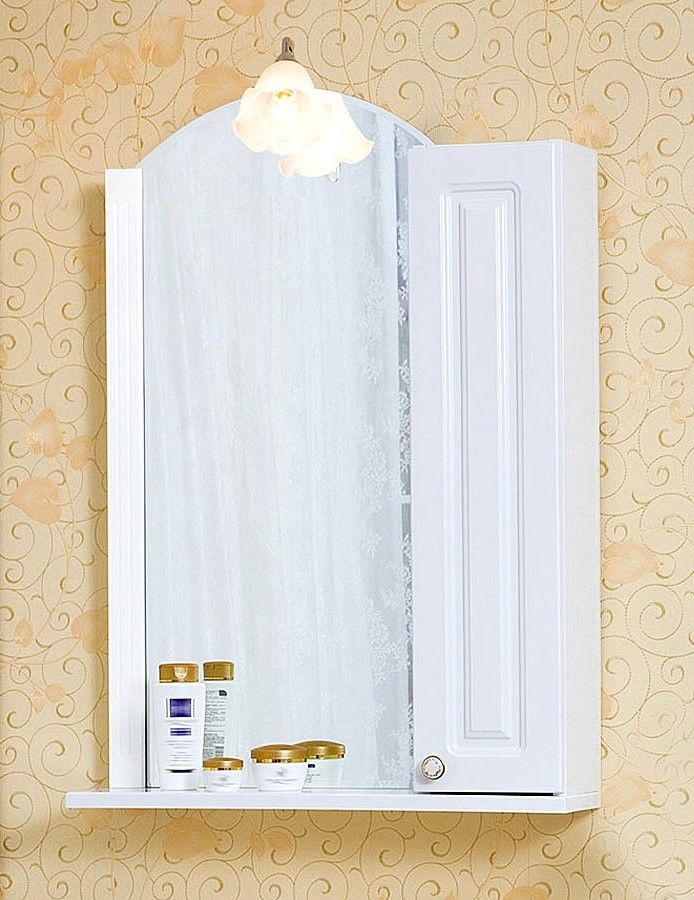 Комплект мебели для ванной Бриклаер АННА 60R, белый, артикул АННА 60R