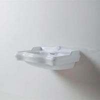 AZZURRA JUBILAEUM раковина со спинкой 60*51см с 1 отв под смеситель, цвет белый