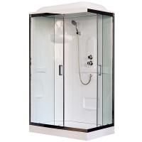 Душевая кабина Royal Bath HP 120х80 RB8120HP1-T-CH-L стекло прозрачное задняя стенка Белая Душевая кабина Royal Bath HP 120х80 RB8120HP1-T-CH-L стекло прозрачное задняя стенка Белая