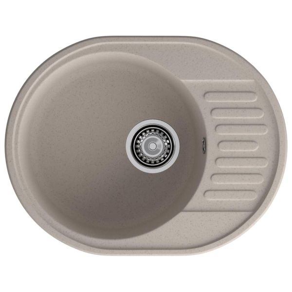 Кухонная мойка GranFest QUARZ 58, песочный