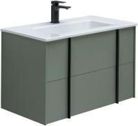 Тумба под раковину Allen Brau Reality 80 1.32005.CGM олива матовый