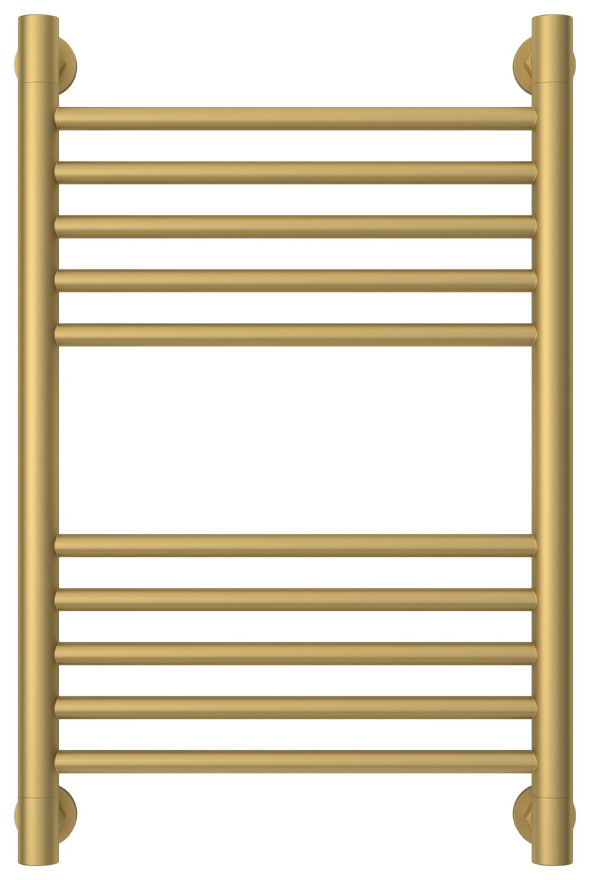 Полотенцесушитель водяной "Богема+" прямая 600х400 (Матовое ЗОЛОТО)