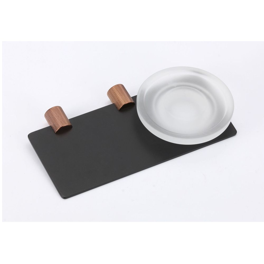 Мыльница Savol S-002159HD, черный/бронза, артикул S-002159HD