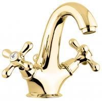 Смеситель Deco Classic с донным клапаном для раковины, цвет золото Смеситель Deco Classic с донным клапаном для раковины, цвет золото