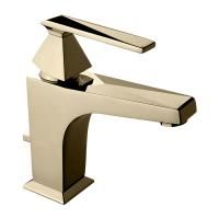 Nicolazz Vincent Смеситель для раковины на 1 отверстие, с донным клапаном, цвет: English Gold