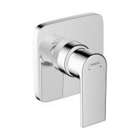 Смеситель для душа, Hansgrohe, Vernis Shape, тип открывания воды-рычажный, тип регулирования воды-керамический картридж, тип установки-встраиваемый, отверстия для монтажа-1, материал ручки-металл, цвет ручки-в цвет смесителя, внутренняя часть-необходимо з Смеситель для душа, Hansgrohe, Vernis Shape, тип открывания воды-рычажный, тип регулирования воды-керамический картридж, тип установки-встраиваемый, отверстия для монтажа-1, материал ручки-металл, цвет ручки-в цвет смесителя, внутренняя часть-необходимо з