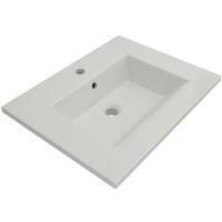 Раковина Bocchi Milano 60 1161 Белая глянцевая Раковина Bocchi Milano 60 1161 Белая глянцевая