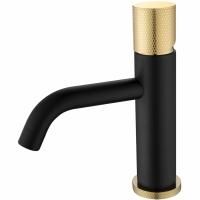Смеситель STICK для умыв. низ. BLACK TOUCH GOLD_Комплект