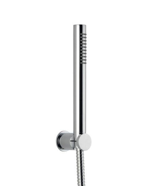 Emmevi, набор ручного душа 167: круглая лейка, шланг 150 см и держатель лейки (все детали из латуни), цвет бронза