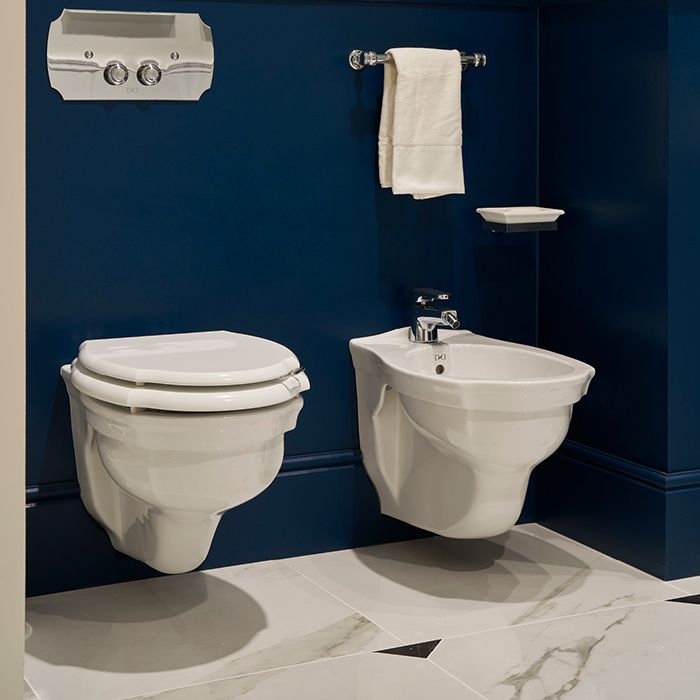 Devon Westminster Унитаз подвесной 35,5x36,7x 54, цвет: белый