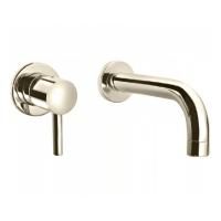 Bongio T Mix Смеситель для раковины, излив 220 мм, цвет Nichel Spazzolato (без внутр части 09761)