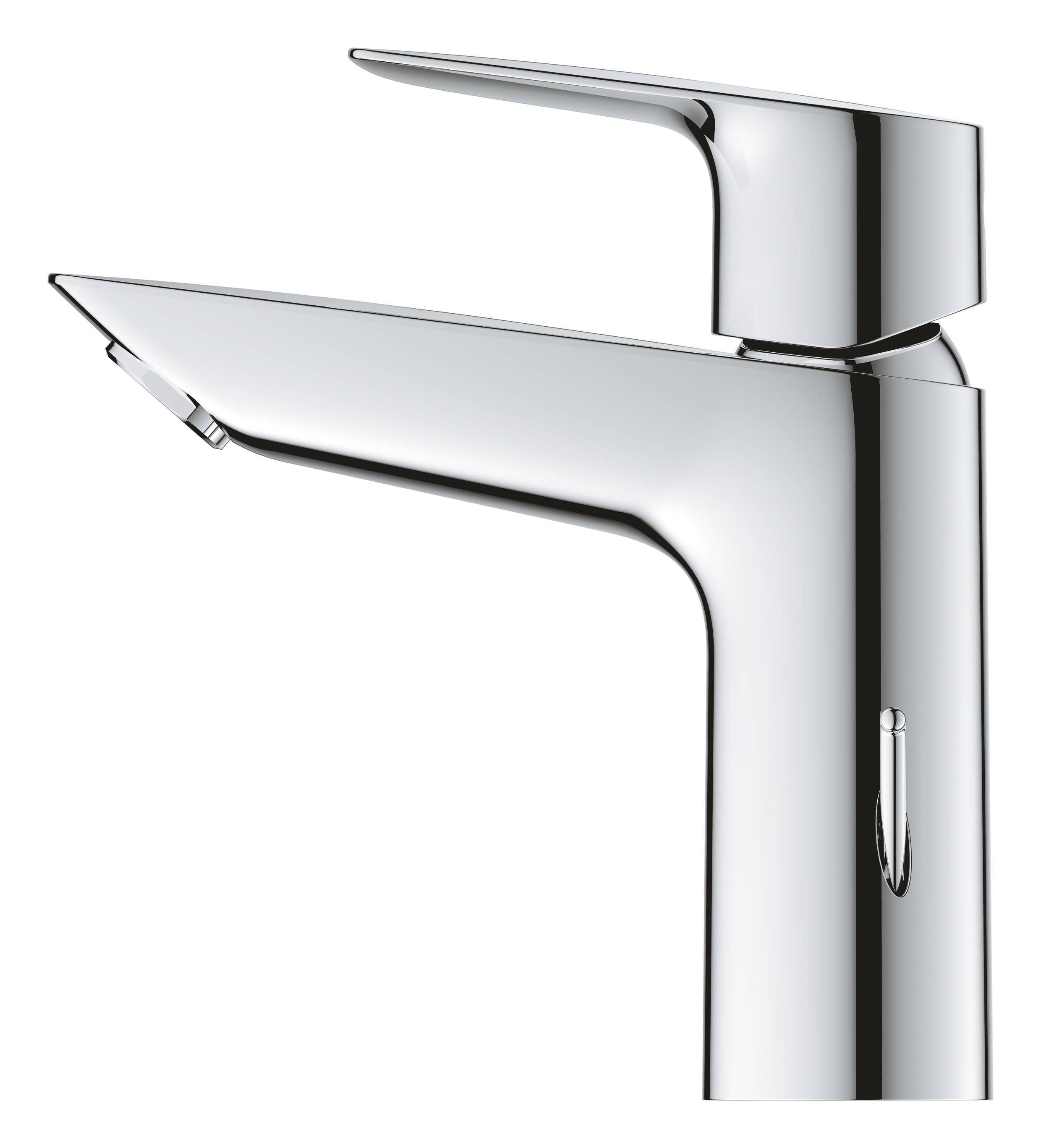 Смеситель для раковины GROHE BauEdge с рычажным донным клапаном, размер M, хром (23759001) Смеситель для раковины GROHE BauEdge с рычажным донным клапаном, размер M, хром (23759001)