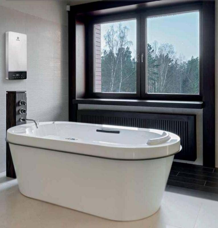 Водонагреватель проточный Electrolux NPX 18-24 Sensomatic Pro Белый Черный