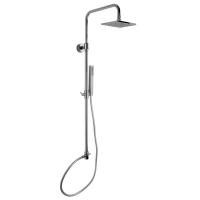 FIMA|Carlo Frattini Wellness Душевая стойка с верхним душем 300х300 мм. и душевым комплектом, цвет хром