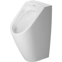 Писсуар, Duravit, ME by Starck, тип установки-подвесной, ширина, мм-300, глубина, мм-350, высота, мм-585, подвод воды-сзади, сифон-необходимо заказать, материал-керамика, крепления в комплекте, цвет-белый, без смывного края, с вытяжкой, сток горизонтальны