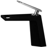 Смеситель для раковины Bronze de Luxe Quadro A919BC Черный Хром