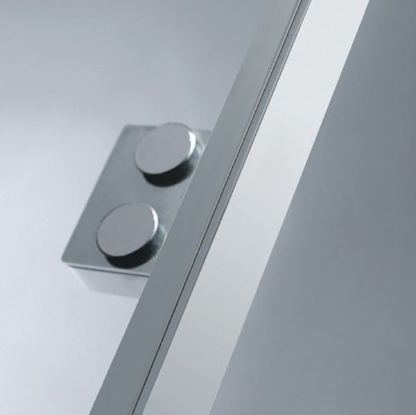 Душевой уголок Cezares Porta A-2 100x100 PORTA-D-A-2-100-P-Cr профиль Хром стекло рифленое