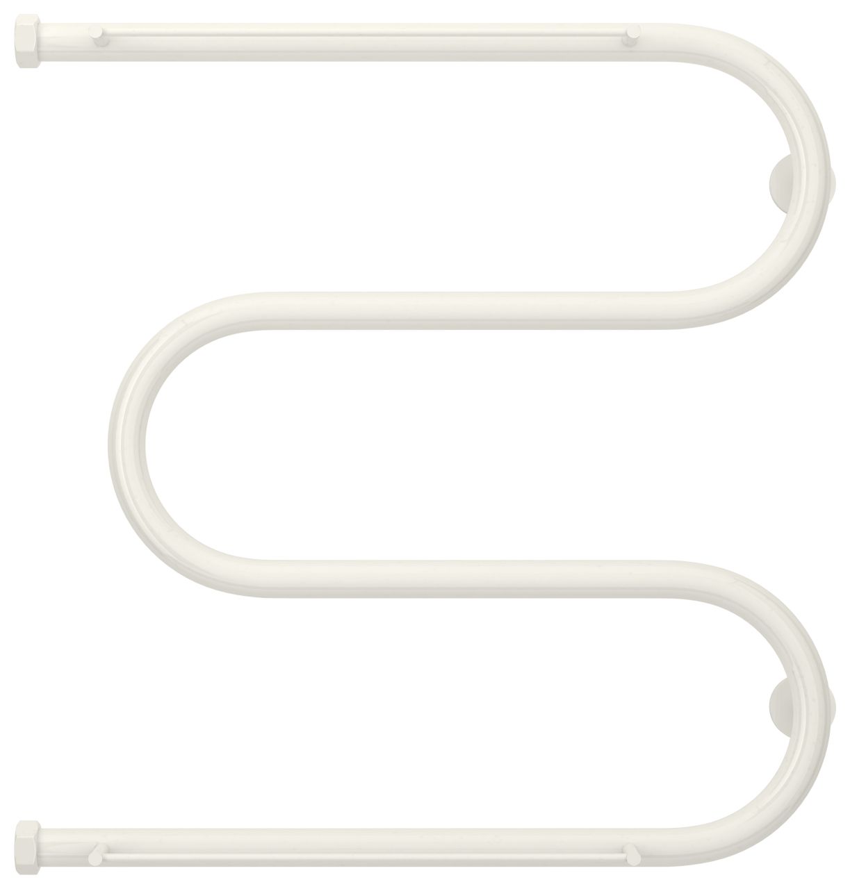 Полотенцесушитель водяной "М-обр.+" 2П 600х600 Н. Г. 1" (Белый) Полотенцесушитель водяной "М-обр.+" 2П 600х600 Н. Г. 1" (Белый)