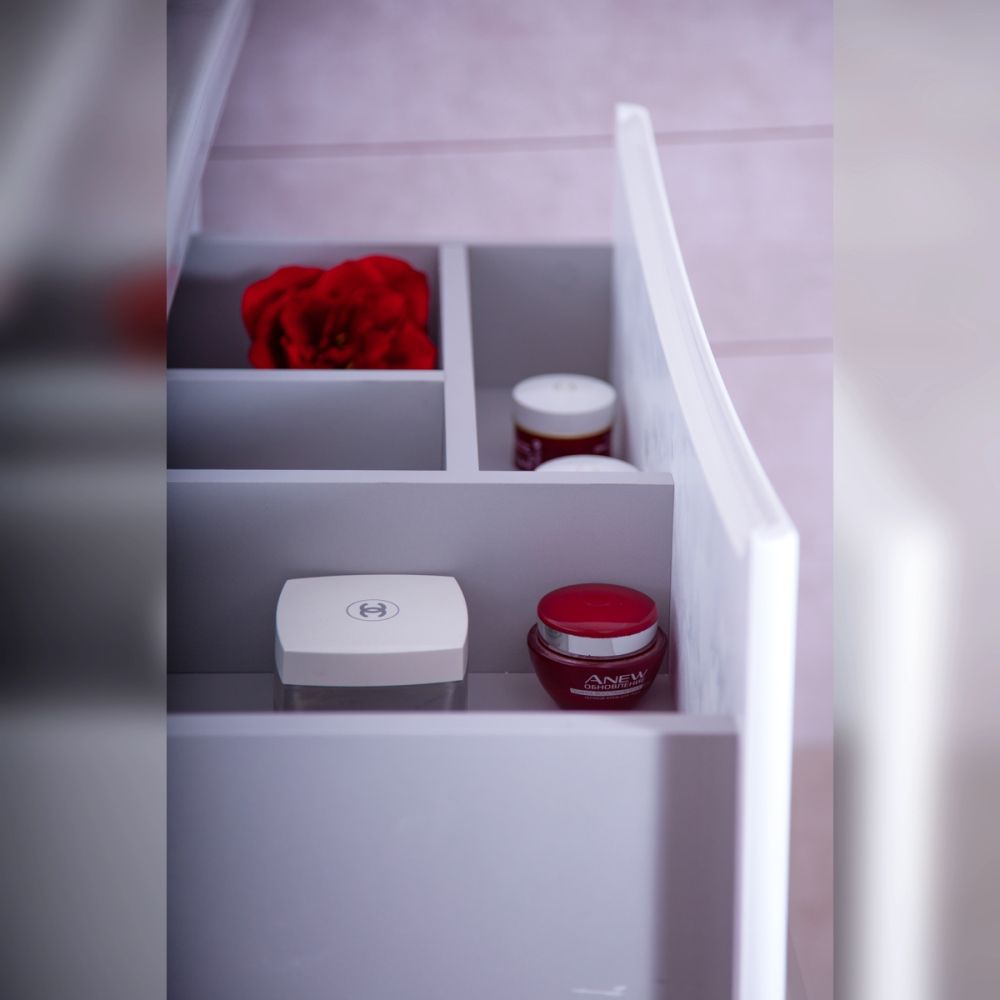 Комплект мебели для ванной Бриклаер ВЕГА 70, белый, артикул ВЕГА 70