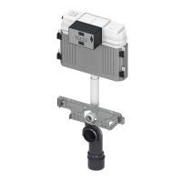 Модуль для уст. унитаза в стальной профиль TECEprofil