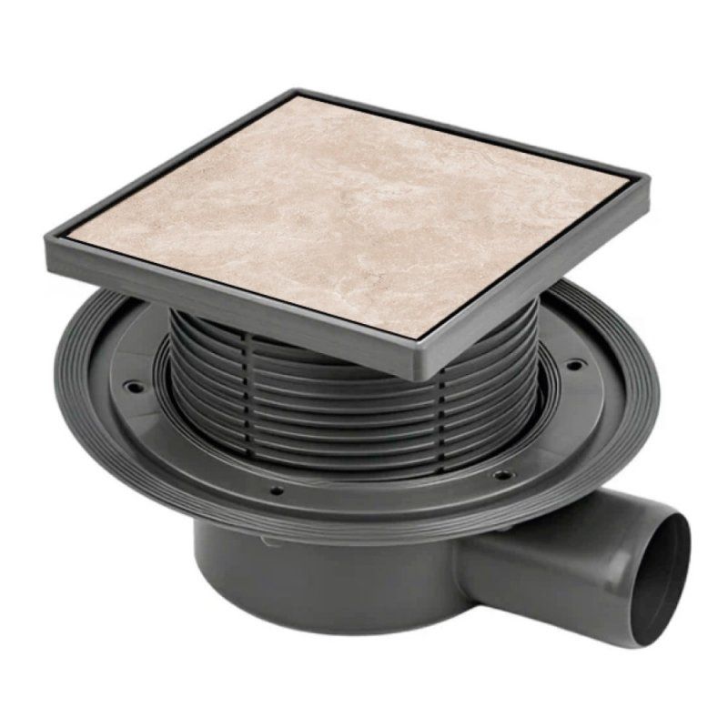 Трап с мультисифоном BETTOSERB 15х15 SIMPLY PERFECT, артикул 13000088B